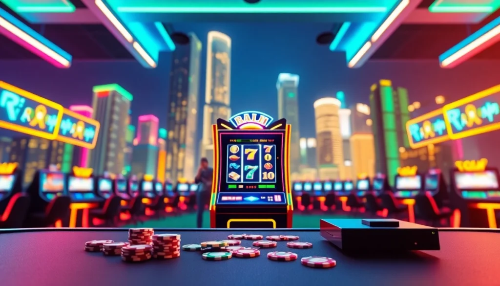 Experience the excitement at https://rusia777.com, where vibrant gaming environments meet thrilling digital slot machines.