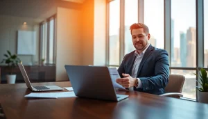 신용카드 현금화 옵션에 대해 논의하는 전문 금융 상담사와 고객.