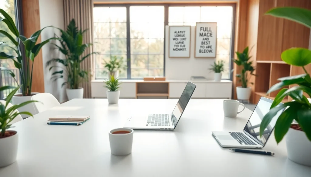 Neem een kijkje op https://www.stofnodig.nl voor inspiratie in een moderne werkruimte.