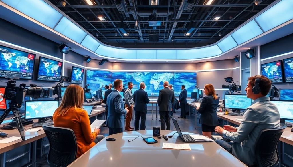 Covering breaking news updates on https://saudiwadi.com with dynamic newsroom setting.