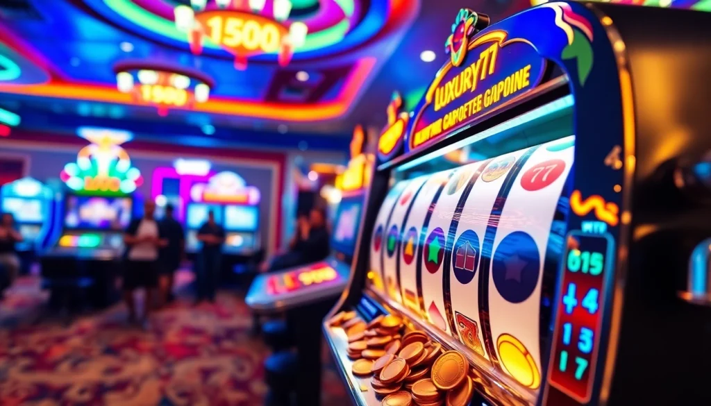 Menangkan jackpot pada luxury777 slot dengan mesin slot yang elegan dan grafik yang menarik.