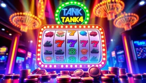 Menarik perhatian pada permainan tank4d toto slot dengan slot mesin yang berwarna-warni.