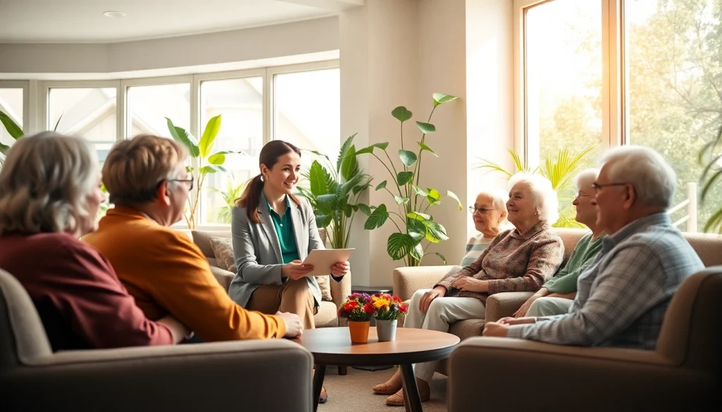 Engaging discussion at https://frontidas.com about senior living options with a caring consultant.