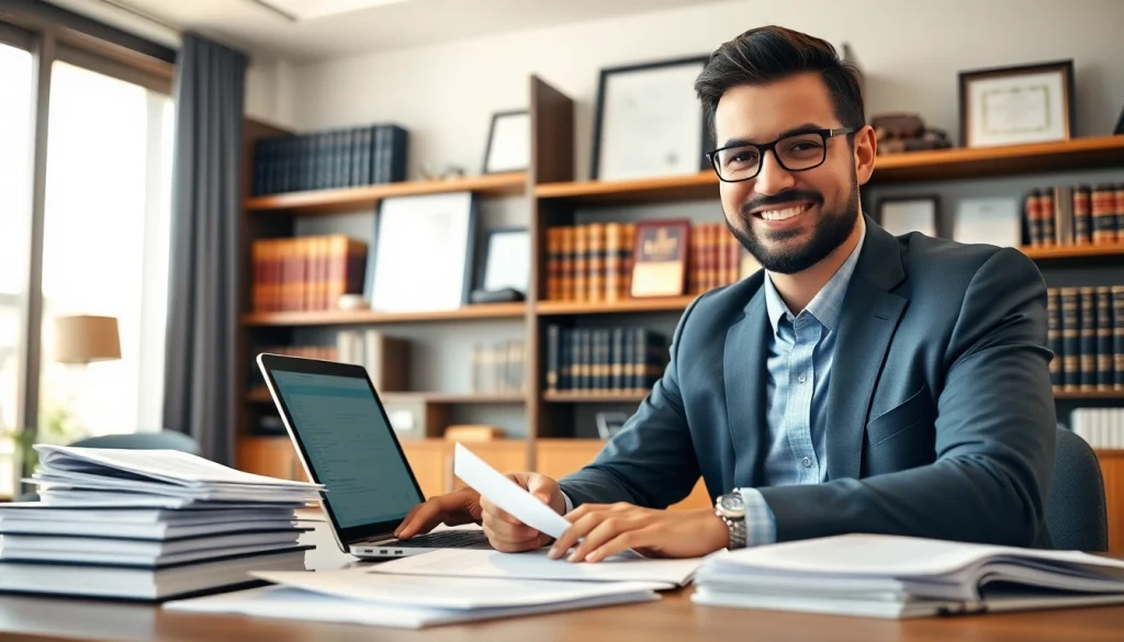 Visit https://www.miaoulislaw.com to see a professional attorney at work in a welcoming office.