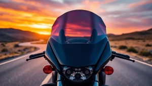 Enhance your ride with a motorcycle windscreen for improved performance and style.