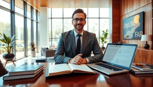 Engaging legal expert from https://www.shiverhamilton.com in a sophisticated office atmosphere.