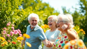 Engaged seniors enjoying life outdoors on https://frontidas.com, conveying joy and vibrancy in retirement.