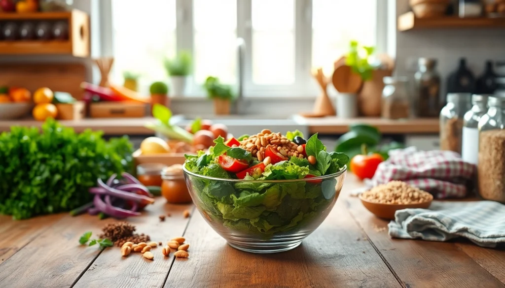 Craft delicious meals with recipesalexarciab.com in a bright kitchen filled with healthy ingredients.