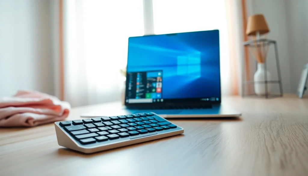 Showcasing a Windows 11 Pro Key displayed on a modern workspace, embodying professionalism.