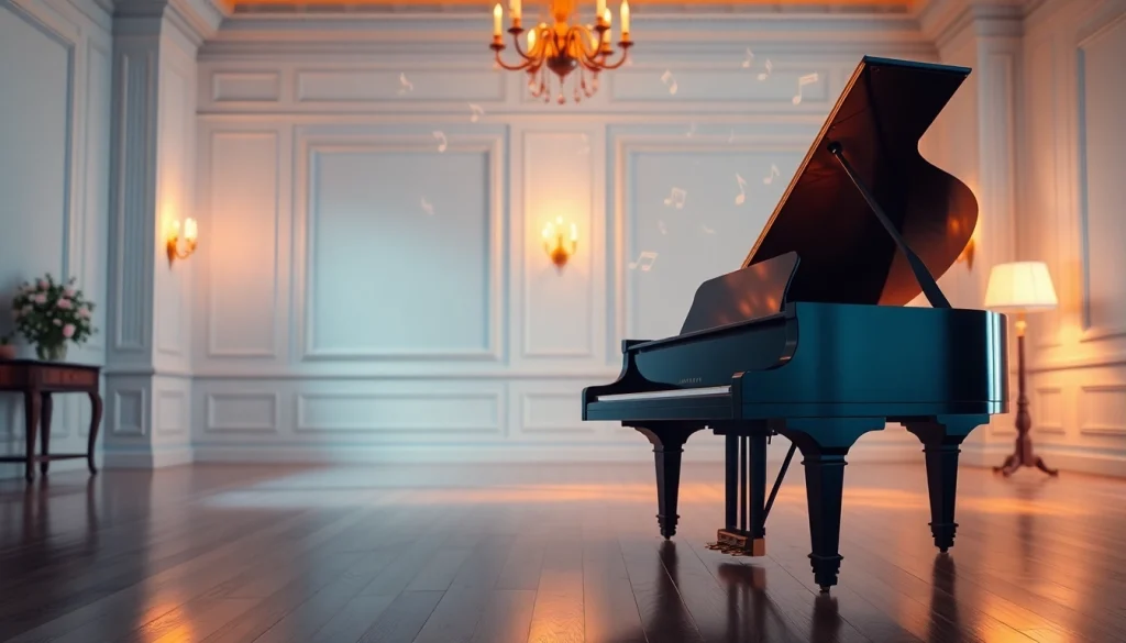 Listen to soothing piano music at https://whisperings.com.ua in an elegant setting.