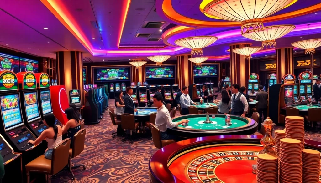 Experience vibrant gaming at https://79king.party/ showcasing luxurious casino slots and poker excitement.