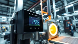Mould Temperature Controller in a high-tech manufacturing environment showcasing precise temperature control.