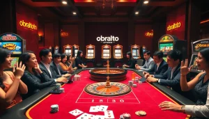 Rasakan sensasi Obral Toto di tengah aktivitas kasino yang meriah dengan permainan poker dan slot.