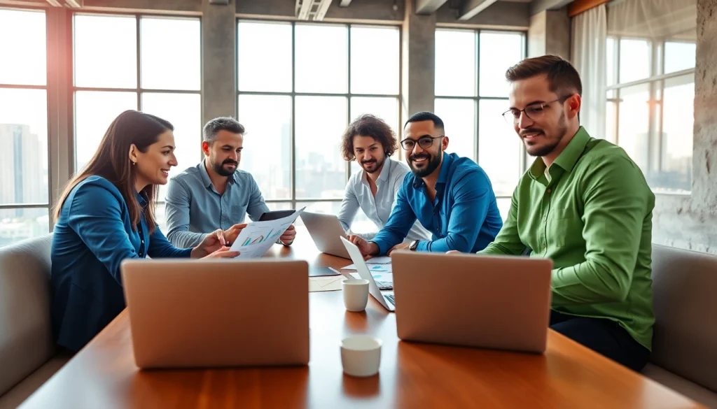 Boost engagement at https://orbitnix.com with a collaborative digital marketing team brainstorming.