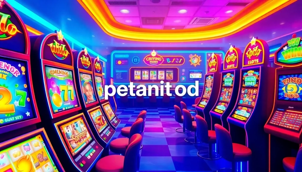 Menampilkan petanitoto dengan antarmuka permainan slot yang menarik dan mengasyikkan.