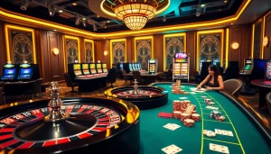 Engaging players enjoying diverse games at F168 online casino, featuring poker and roulette.