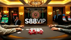 Experience the thrill of winning at S88VIP's luxurious online casino with high-stakes games.
