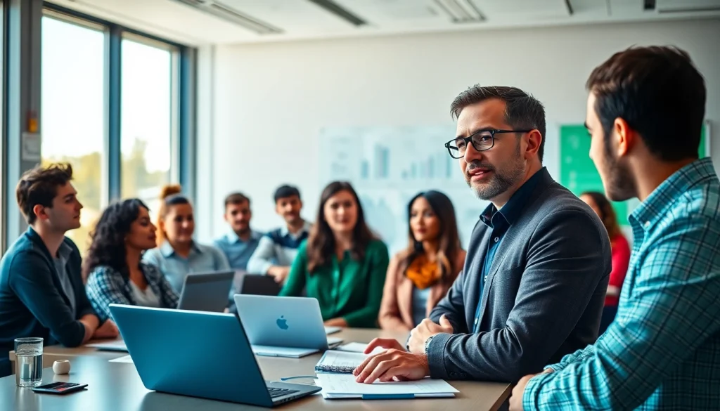 Engage with CareerSprints.com for professional training in a vibrant classroom setting.