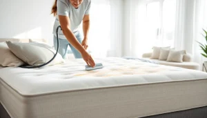 Experience expert mattress cleaning Dubai with a professional removing stains and allergens.