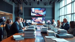 Відображення новин на https://sumytoday.in.ua, журналісти в робочому процесі.