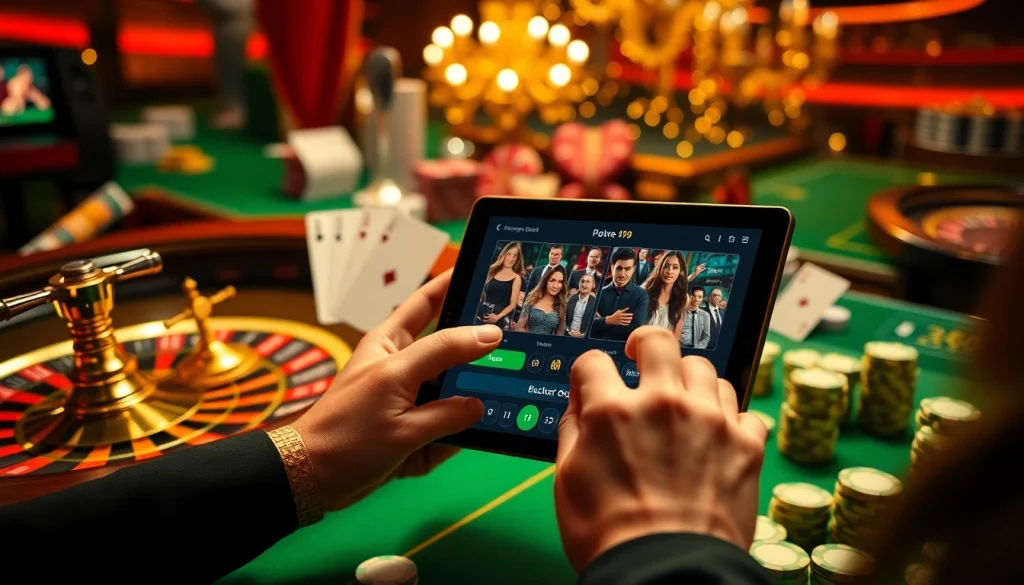 Engage with Nhà cái vua99's exciting casino games through a vibrant online interface loaded with dynamic betting options.