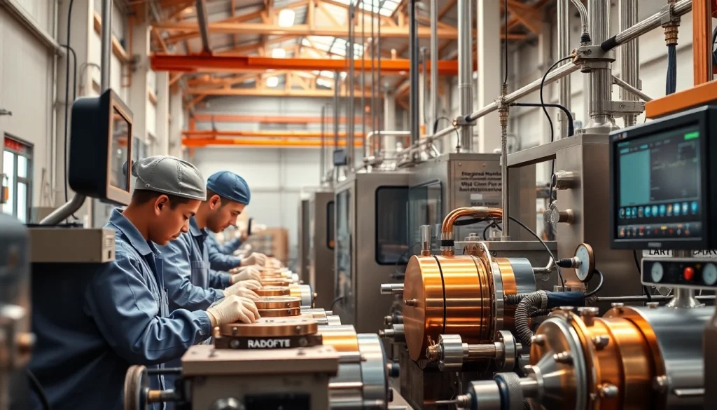 Copper plating Malaysia process in a modern facility with skilled technicians.