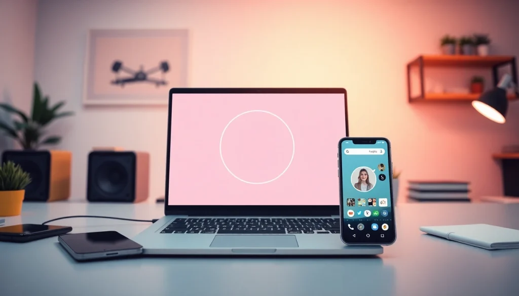 Effortlessly crop your images into circles with our image circle crop tool in a modern workspace setting.