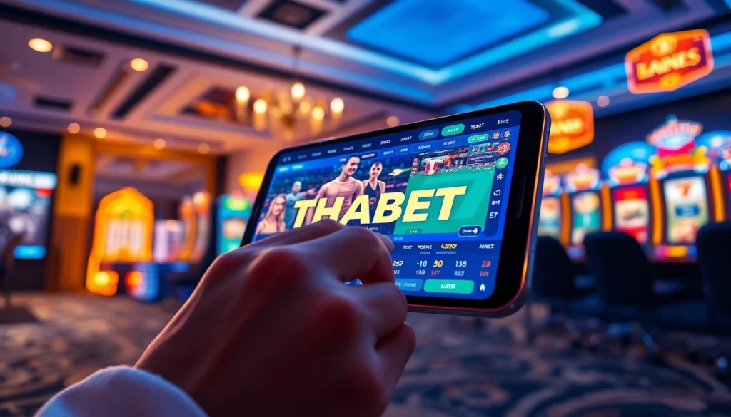 Immerse in THABET's dynamic online gaming experience with diverse casino options at https://tha-bet.pro/.