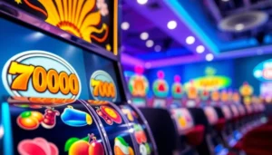 Putar slot deposit 1000 dalam suasana kasino online yang dinamis dan berwarna-warni.