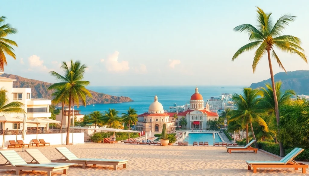 Travel destinations featuring warm, inviting landscapes ideal for December vacations.