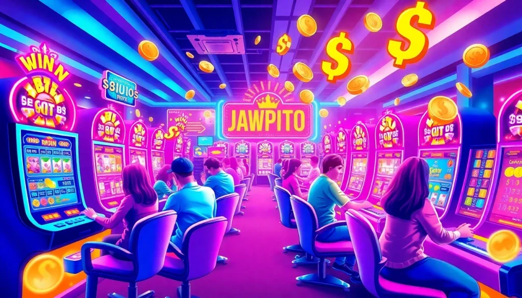 Menampilkan petanitoto dalam suasana permainan slot yang seru dan menang besar.