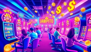 Menampilkan petanitoto dalam suasana permainan slot yang seru dan menang besar.