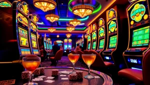 Play exciting jw8 slot games with vibrant machines and thrilling casino atmosphere.