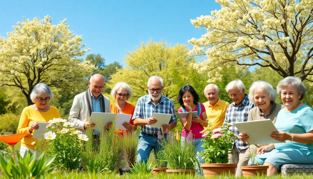 Engaging seniors in vibrant activities at https://frontidas.com showcasing a joyful retirement lifestyle.