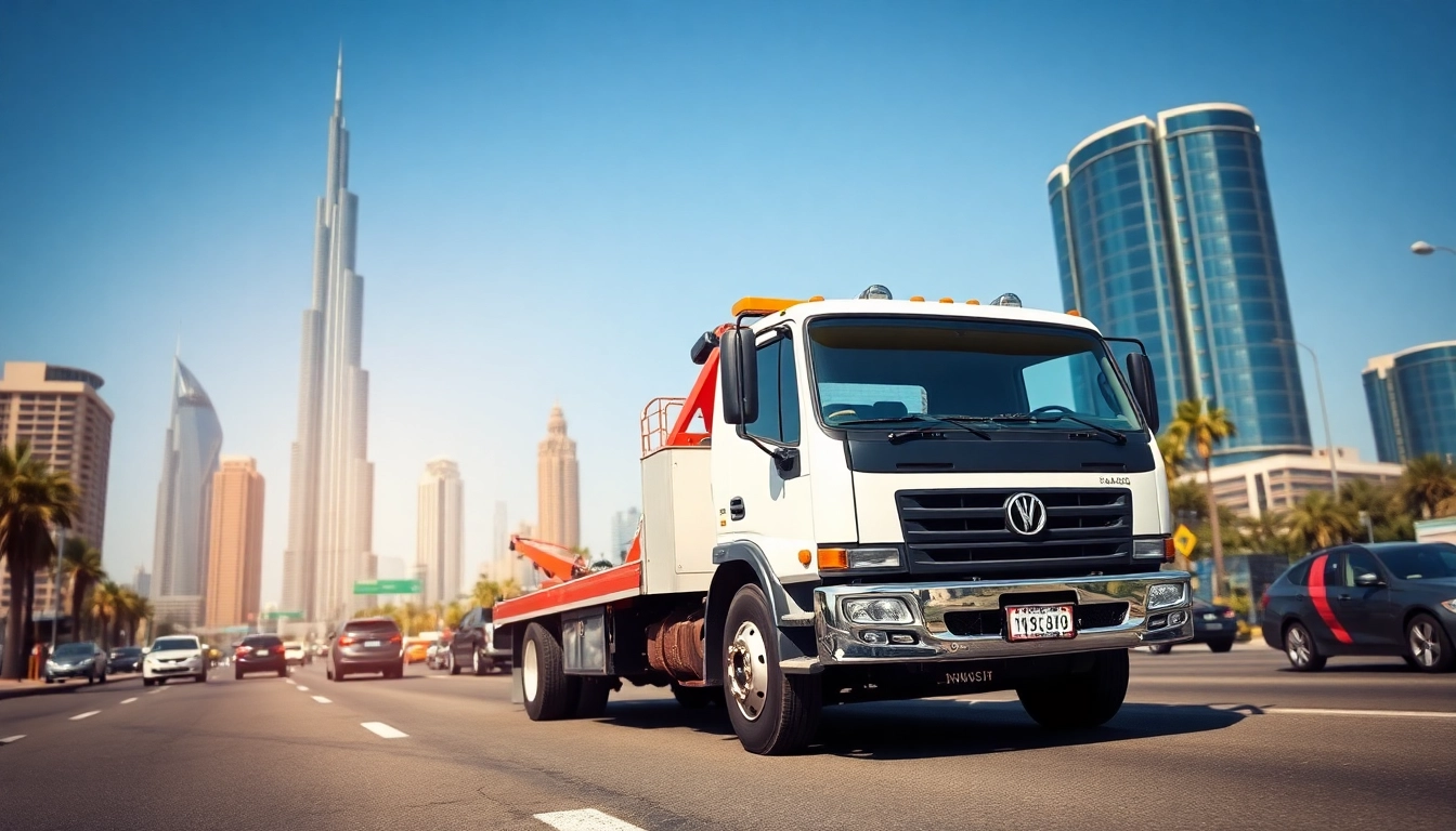 Reliable 24/7 Car Recovery Services in Dubai with https://trtrecoveryuae.com