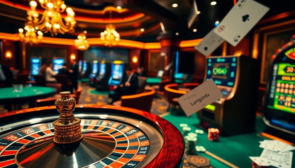 Join the excitement of gambling on luongsontv with vibrant casino games and thrilling bets.