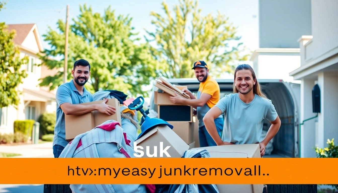 Streamlining Your Junk Removal Journey with https://myeasyjunkremoval.com Services