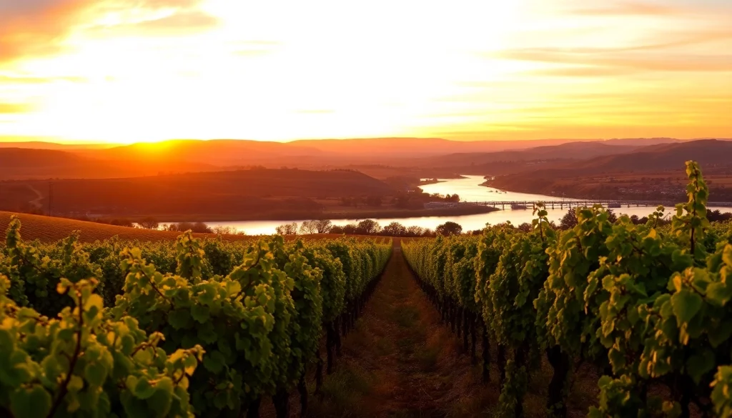 Enjoy picturesque vineyards in Clarksburg CA along the Sacramento River.
