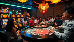 Play and win with raja barong themed slot machines and lively casino ambiance.