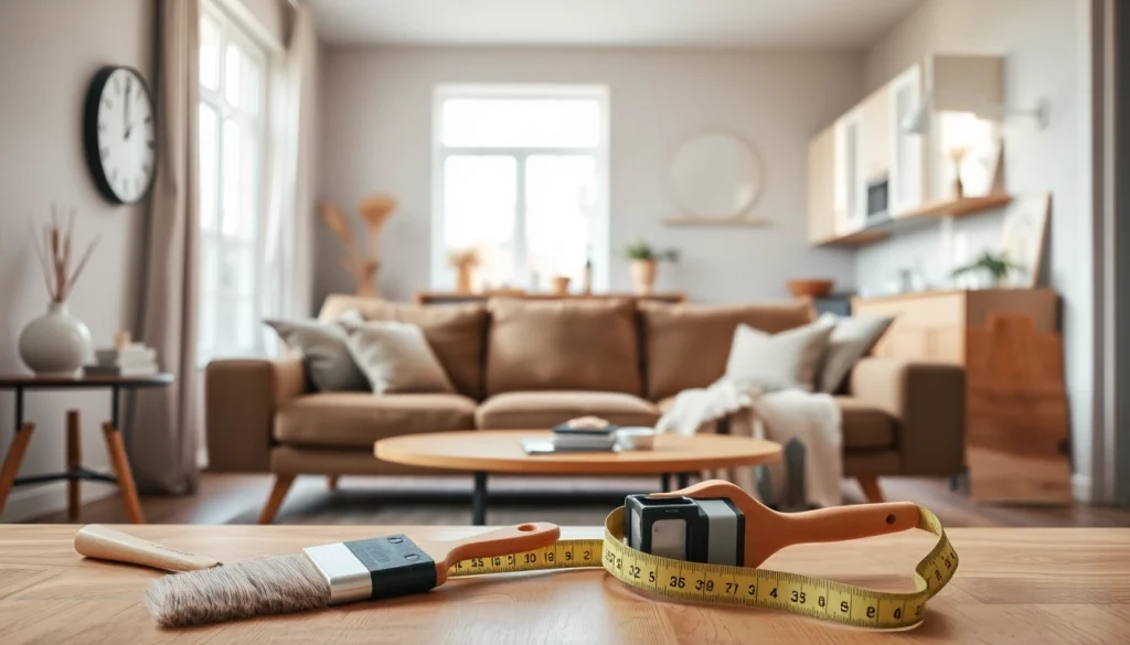 Revamp your space with amazing home renovation techniques in a modern living room.