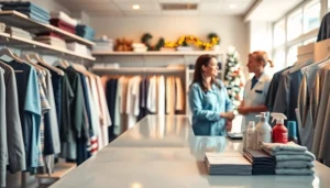 Find reliable dry cleaners near me providing quality service in a welcoming setting.