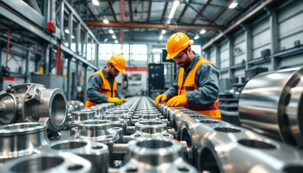 Zinc plating Malaysia - Professional workers engaged in the zinc plating process inside a modern facility.