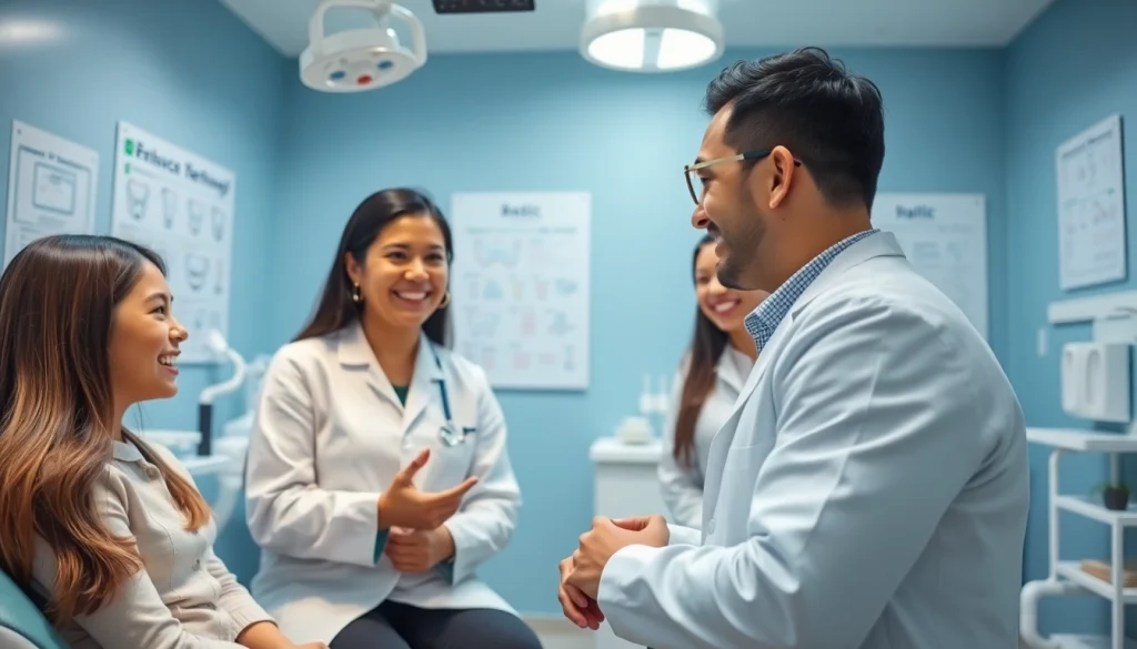 Braces Malaysia consultation in a modern dental clinic showcasing orthodontic options.