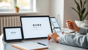 Sogou Pinyin Input Method interface displayed across devices, showcasing seamless user experience.