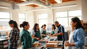 Engage with trade schools in Hawaii through hands-on training in a professional learning environment.