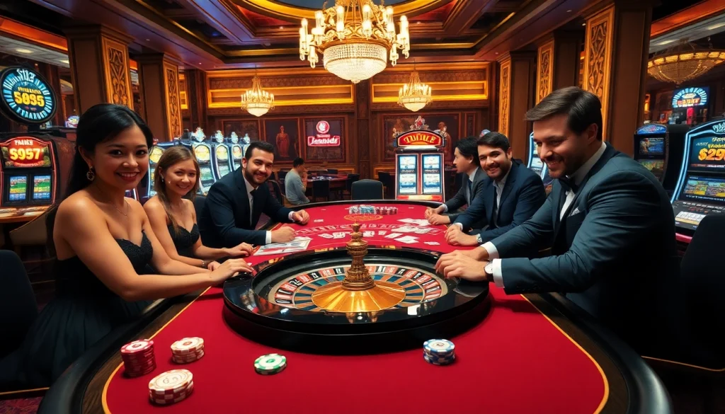 Experience excitement at the live dealer table featuring notable action linked to https://rr88c.org/ with vibrant poker chips.