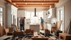 Transform your space with a stunning home renovation highlighting expert craftsmanship and modern design.