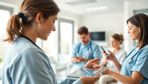 Showcasing innovation in health technology at trevia.com with engaging patient experiences.