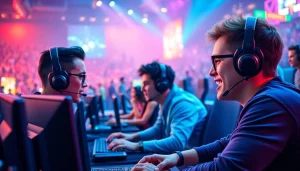 เกมเมอร์มืออาชีพใน mega game บรรยากาศการแข่งขันที่น่าตื่นเต้น