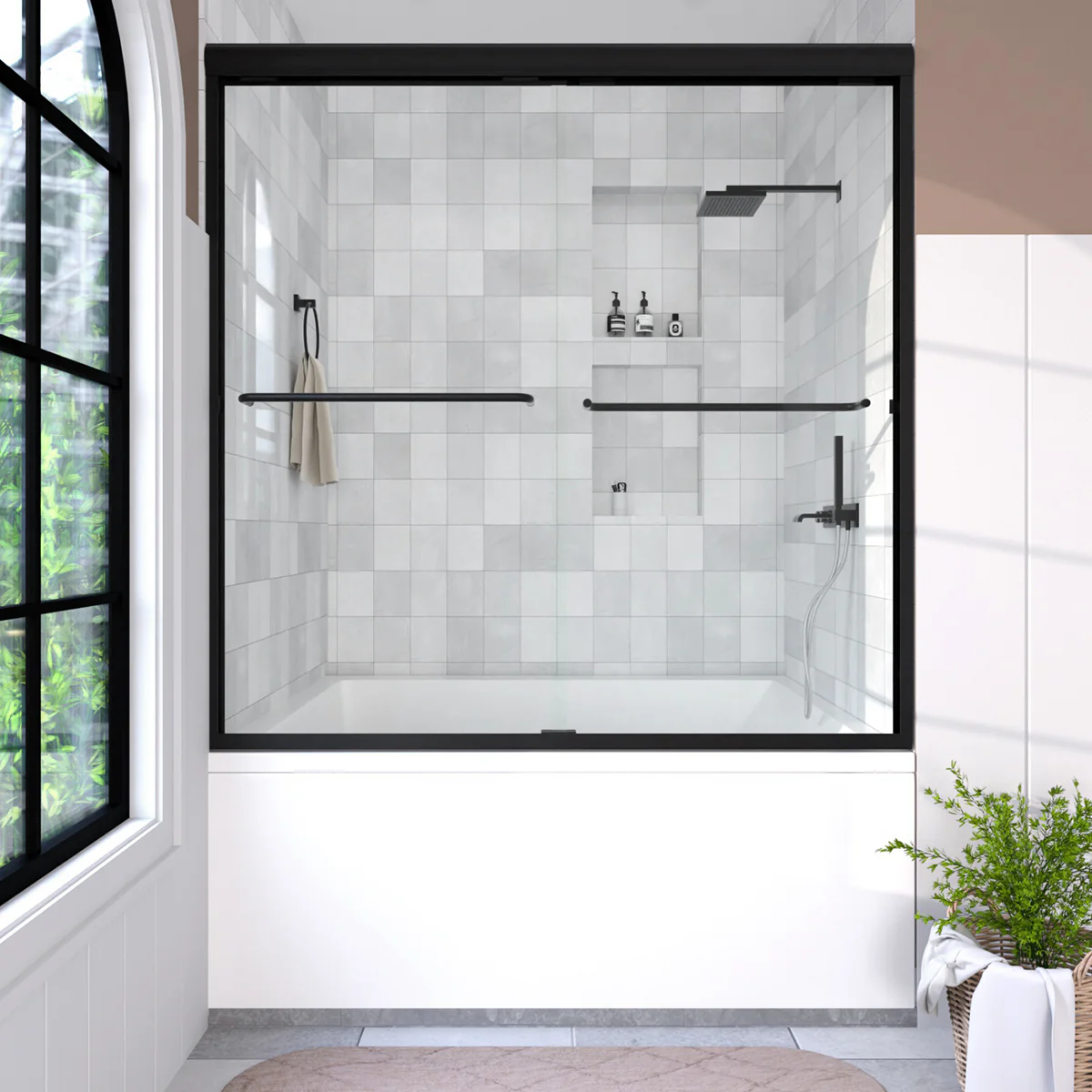 Affordable Sliding Tub Shower Doors With Premium Quality